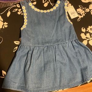 Denim with Daisy detail